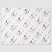 Niedlich Snowman Seidenpapier (Vorderseite)