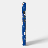 Niedlich Snowman Snowflake Seamless Patterns Weihn Case-Mate iPhone Hülle (Rückseite / Links)