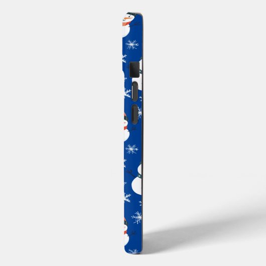 Niedlich Snowman Snowflake Seamless Patterns Weihn Case-Mate iPhone Hülle (Rückseite / Links)