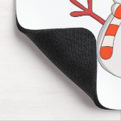 Niedlich Snowman Star Mousepad (Ecke)