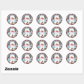 Niedlich Snowman Stickers (Blatt)
