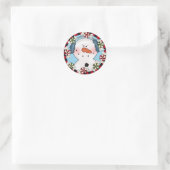 Niedlich Snowman Stickers (Tasche)