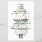 Niedlich Snowman Store Christmas Angebote QR Code Flyer (Vorne)