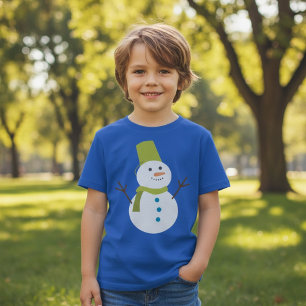 Niedlich Snowman T-Shirt