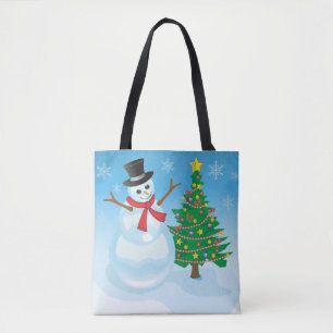 Niedlich Snowman Tasche