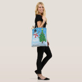 Niedlich Snowman Tasche (Am Model)