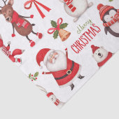 Niedlich Snowman Tissue Paper Seidenpapier (Detail)