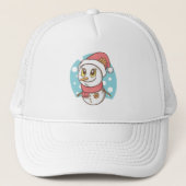 Niedlich Snowman Truckerkappe (Vorderseite)