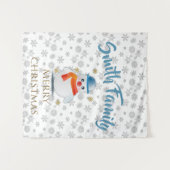 Niedlich Snowman Wandteppich (Vorderseite (Horizontal))