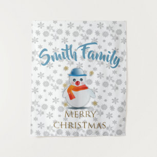 Niedlich Snowman Wandteppich