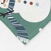 Niedlich Snowmen Fleecedecke (Ecke)