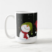 Niedlich Snowmen Kaffeemaschine Tasse (Links)