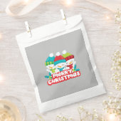 Niedlich Snowmen Trio Holiday Geschenktütchen (Ausgeschnitten)