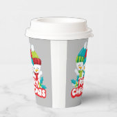 Niedlich Snowmen Trio Holiday Pappbecher (Rechts)