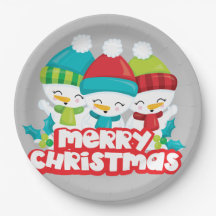 Niedlich Snowmen Trio Holiday