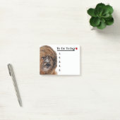 Niedlich Snowy Dog Post-it Klebezettel (Büro)