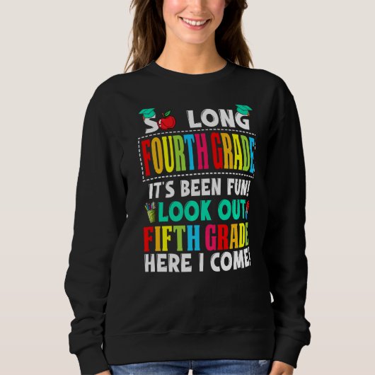 Niedlich so lange viertklassig Ausblick auf die fü Sweatshirt (Vorderseite)