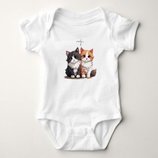 Niedlich Soft Baby Bodysuit Strampler (Vorderseite)