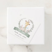 Niedlich Soft Safari Giraffe Blumengarnitur Kinder Geschenkanhänger (Beispiel)