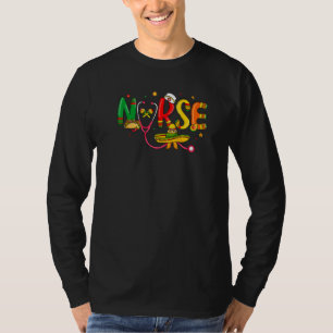 Niedlich Sombrero & Stethoscope Mexicanisches Kran T-Shirt