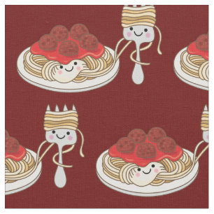 Niedlich Spaghetti Kids Kawaii Cartoon Noodles Pas Stoff