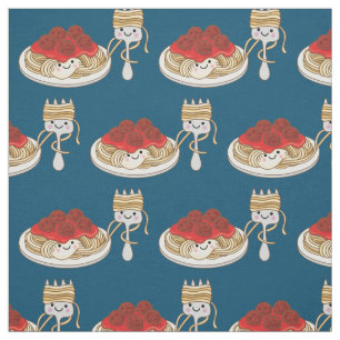 Niedlich Spaghetti Kids Kawaii Cartoon Noodles Pas Stoff