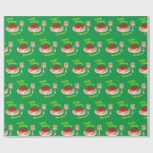 Niedlich Spaghetti Kindergeburtstag Party Kawaii Geschenkpapier (Flach)