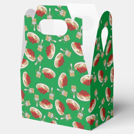 Niedlich Spaghetti Kindergeburtstag Party Kawaii Geschenkschachtel (Geöffnet)