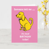 Niedlich Spanisch Geburtstag Karte (Gelbe Blume)