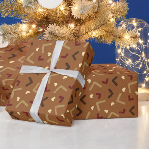 Niedlich Sparkling Romantische Weihnachten Geschenkpapier