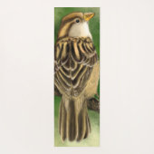 Niedlich Sparrow Yoga Mat Yogamatte (Rückseite)