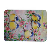 Niedlich Sparrows Magnet - Frühjahr - Malerei (Horizontal)