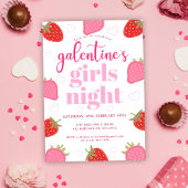 Niedlich Spaß Girly Galentine's Day Party Einladung