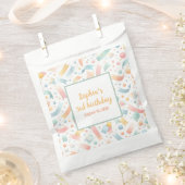 Niedlich Spaß Kinder Confetti Farbenfrohe Pastel G Geschenktütchen (Ausgeschnitten)