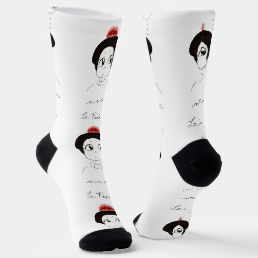 Niedlich, Spaß, Socken (Gewinkelt)