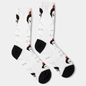 Niedlich, Spaß, Socken (Rechts)