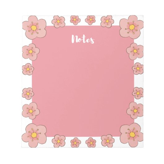 Niedlich, Spaß, Stilvoll, Stationery Notizblock (Vorderseite)