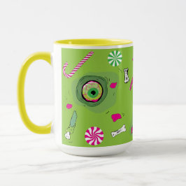 Niedlich Spaß Trick oder Behandlung! Süß Tod und B Tasse