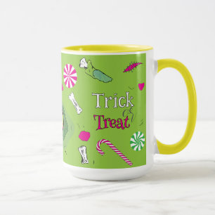 Niedlich Spaß Trick oder Behandlung! Süß Tod und B Tasse