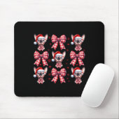 Niedlich Sphynx Cat Red Kariert Coquette Bow Chris Mousepad (Mit Mouse)