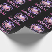 Niedlich Spider Satan Moon Pastel Goth Kawaii Geschenkpapier (Ecke)