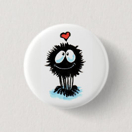 Niedlich Spider teilt die Liebe! Button