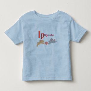 Niedlich spielen kleinkind t-shirt