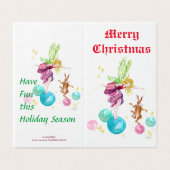 Niedlich spielend, fein gefärbte Balls Happy Bunny (Außenseite Aufgefaltet)