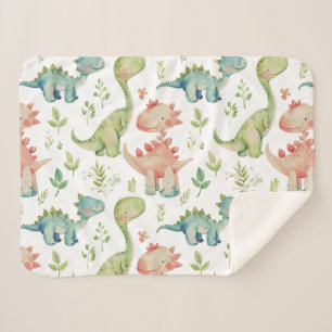 Niedlich spielende Dinosaurier Sherpadecke