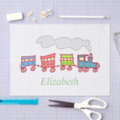 Niedlich-Spielzeugzug Seidenpapier (Handwerk)