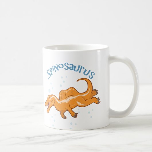 Niedlich Spinosaurus Kaffeetasse (Rechts)