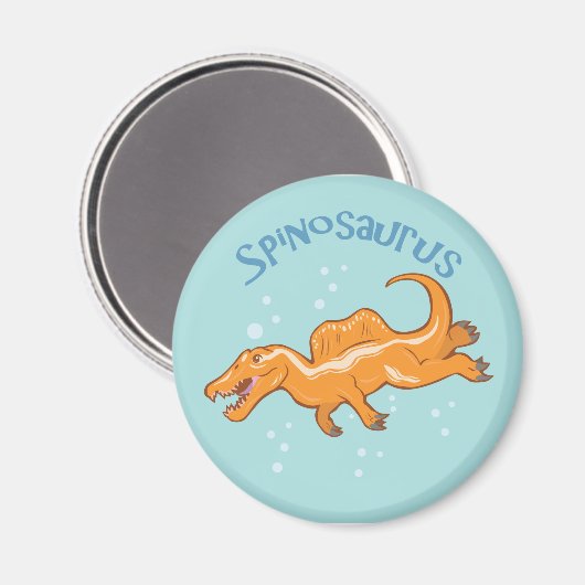 Niedlich Spinosaurus Magnet (Vorderseite/Rückseite)