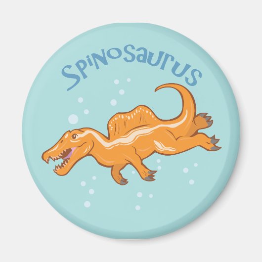 Niedlich Spinosaurus Magnet (Vorne)
