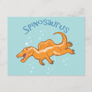Niedlich Spinosaurus Postkarte
